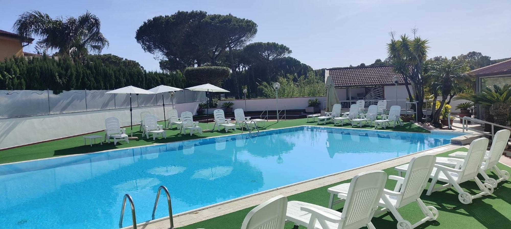 Hotel Village Marina Capaccio Exteriör bild