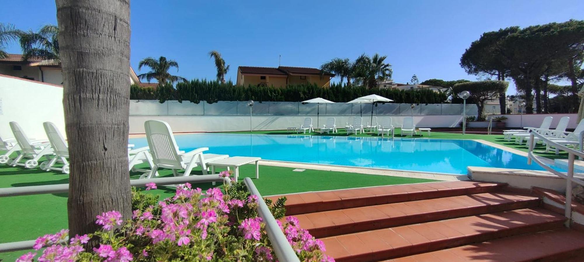Hotel Village Marina Capaccio Exteriör bild