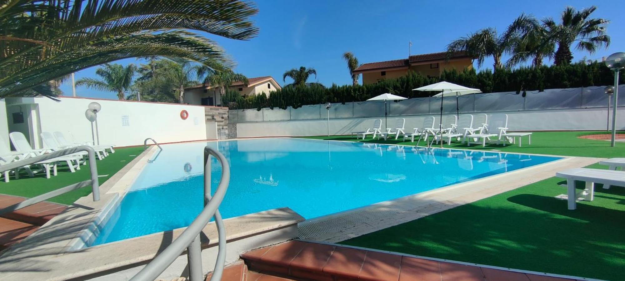 Hotel Village Marina Capaccio Exteriör bild