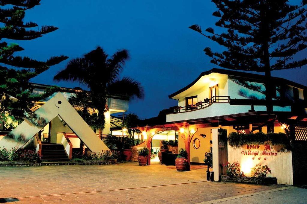 Hotel Village Marina Capaccio Exteriör bild